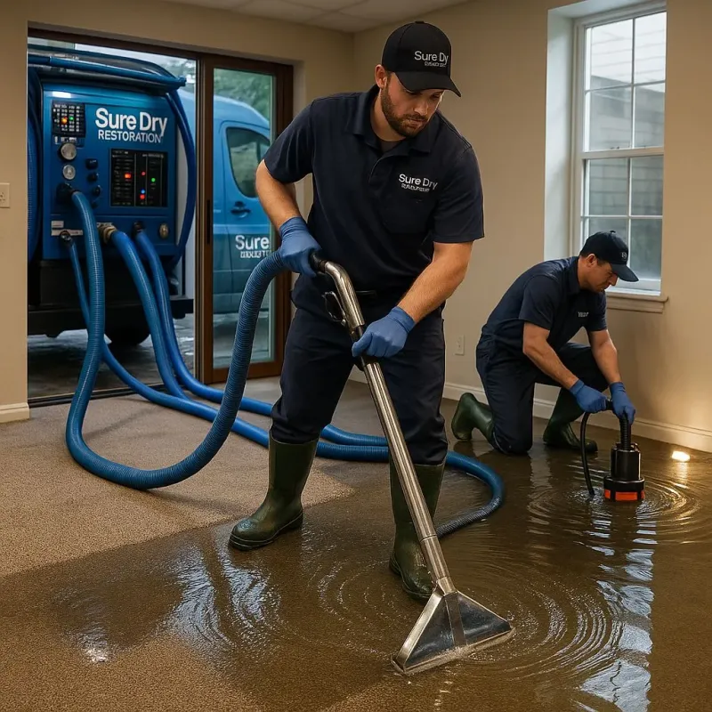 Water Extraction and Removal process in Saint Paul, IN